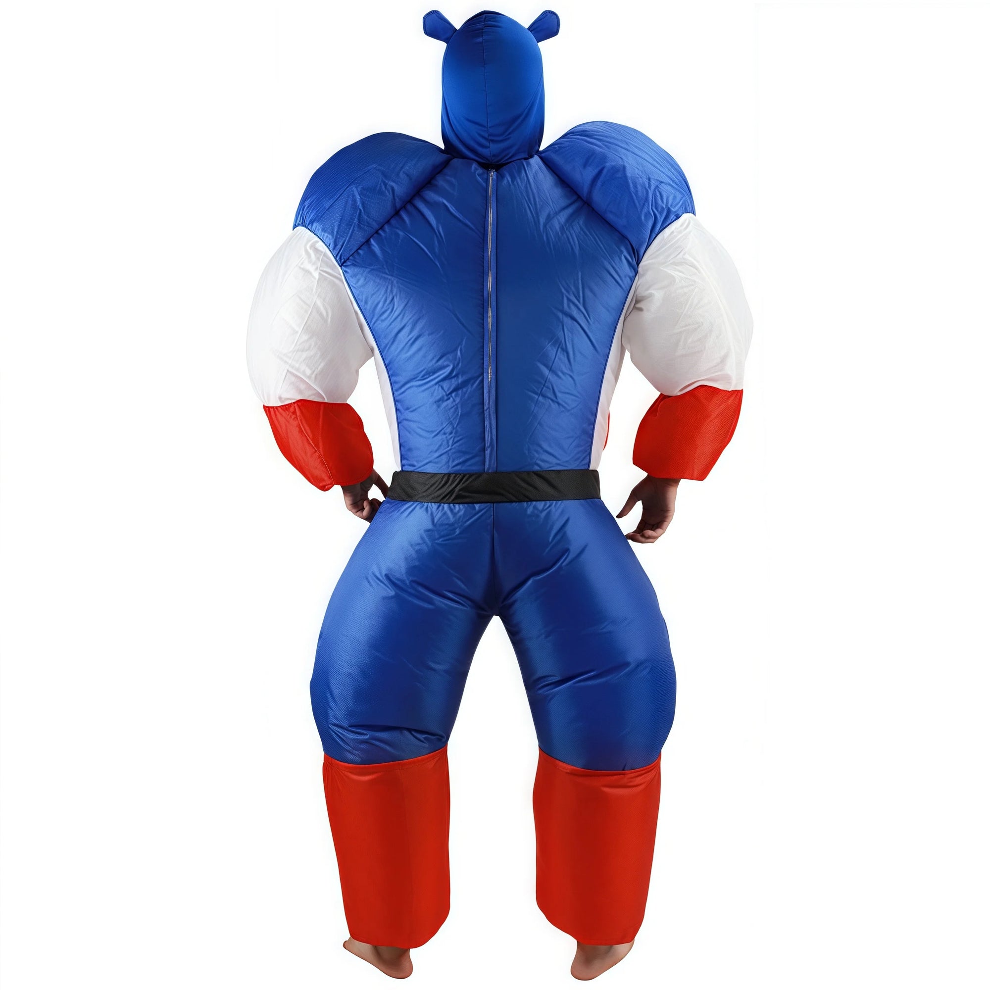 Inflatable Captain Hulk Super hero Cosplay Jumpsuit Costume Halloween for Man Party - product image 6