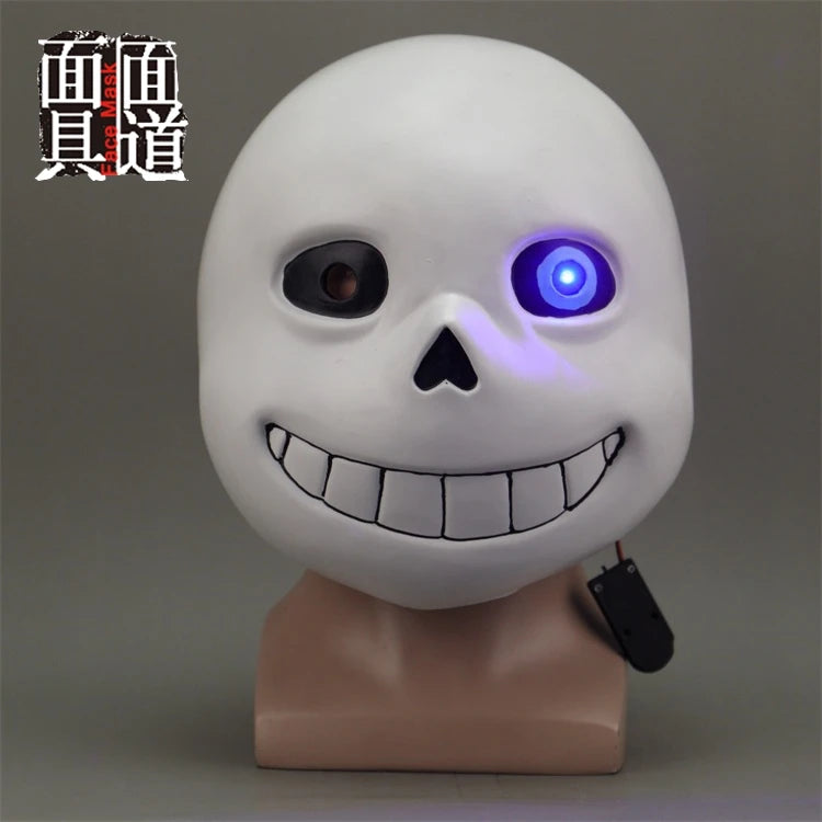 Men's Ink Cos Sans Costume Cosplay Outfit with Top Pants and Hat Halloween Disguise Male - WOMAN SIZE / XL