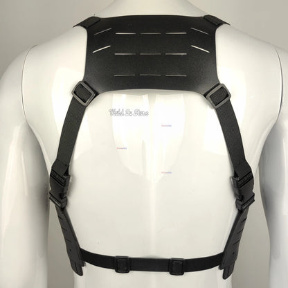 Residenttttt Evil Requiem Leon S for Halloween Costume and Kennedy Tactical Harness - badge / ADULT M