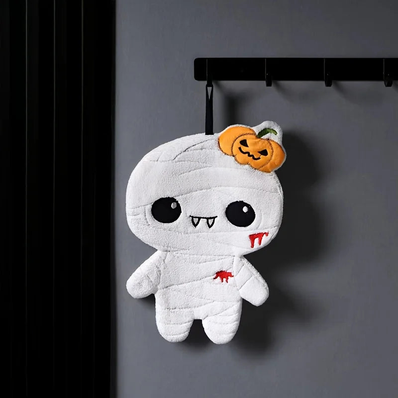 1-Piece Cute Mummy Hand Towel Halloween Decorative Hanging Towel Spooky Design - product image 6