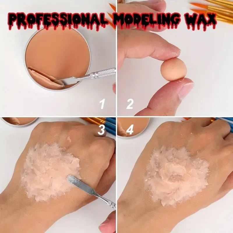 Face Body Painting Palette SFX Makeup Kit Create Special Effect - Halloween Makeup - product image 5