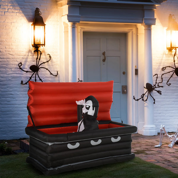 Vampire Coffin Halloween Inflatable