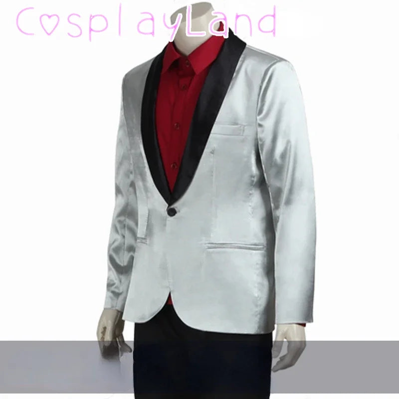 Halloween Carnival Outfit Comic Con Clown Joker Costume Stage Roleplaying Cosplay Complete Set Skirt Pants - product image 4
