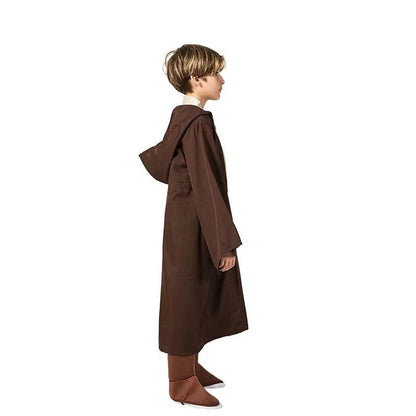 Halloween Kylo Ren White Soldier Obi-Wan Kenobi Kids Costume Jedi Warrior Kids Darth Vader - style 5 / M