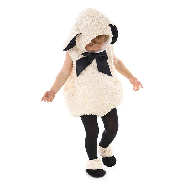 Halloween Kids Costume Animal Themed Cosplay Party Costume Baby Girls Lamb Costume for Toddler Cosplay - product image 1