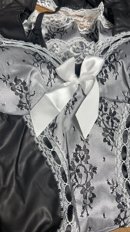 Women's Anime Lolita Maid Costume - alternate view 5
