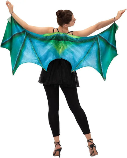 Adult Halloween Decoration Cos Animal Green Purple Wings Costume Dinosaur Dragon Demon Wings Accessorie - product image 9