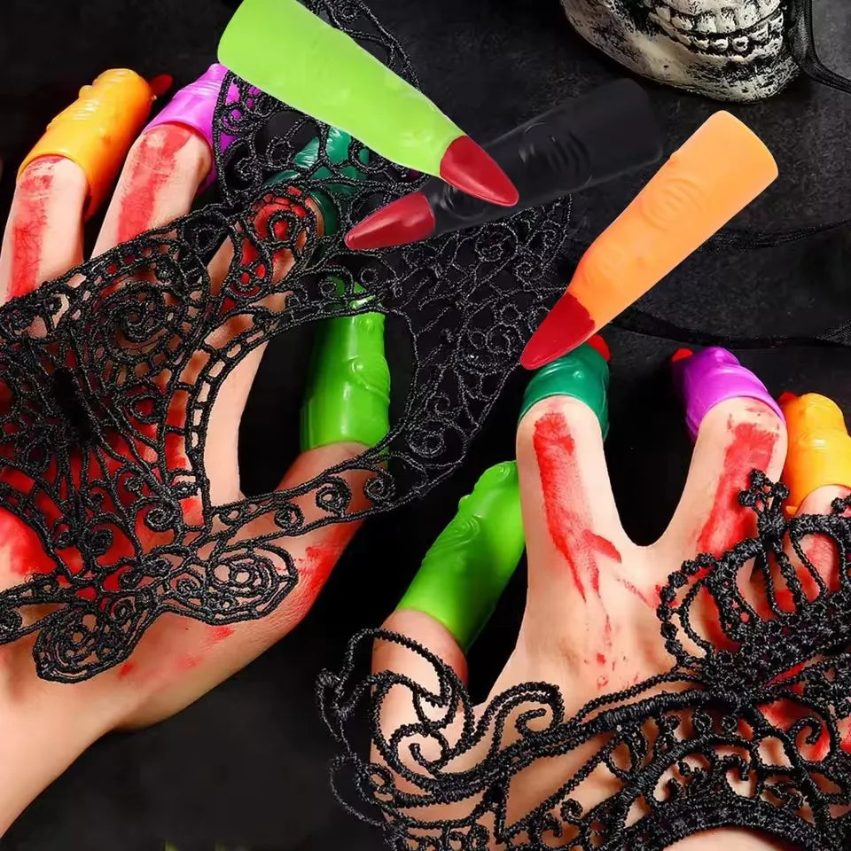 Halloween Witch Finger Prosthetics Witch Finger Cover Halloween Costume Accessories Fake Nail Props Spooky - product image 6