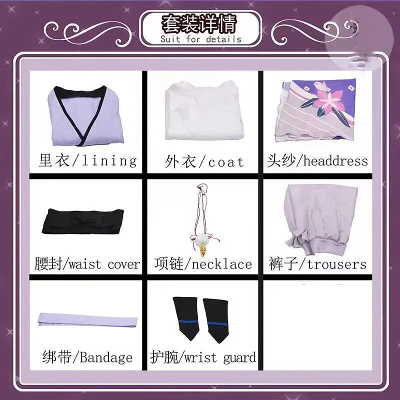 Scaramouche Wanderer Complete Genshin Halloween Costume - product image 6