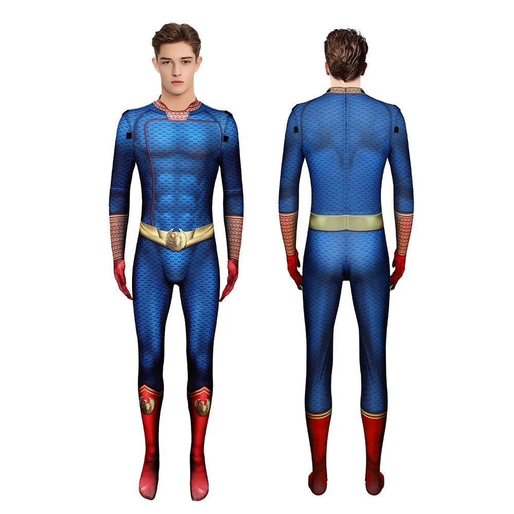 The Boys Cospaly the Homelander Costume Women Men Halloween Costume Antony Starr Superhero - Homelander Costume 1 / Adult 170
