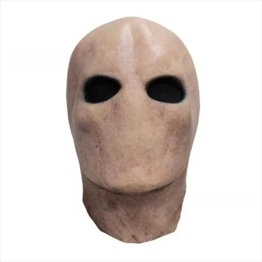 Faceless Man Halloween Slenderman Mask Non-toxic Dress Up Alien Skull Latex Helmet 3D - View 2