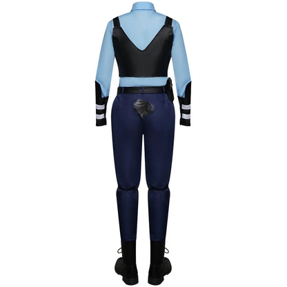 2026dy Hopps Halloween Anime Costume Zootopia Adult Child Uniform Polices Uniform Mujer - XXXL / costume