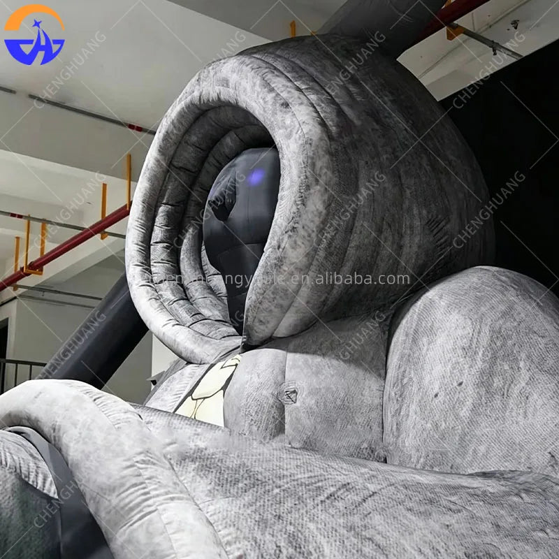 Giant Inflatable LED Death God Model, Halloween Haunted House Nightclub Outdoor CourtyardParty