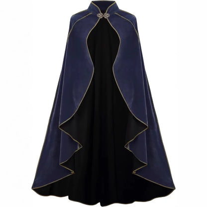 Men Halloween Cloak Costume Cape Medieval Shawl Vampire Pirate Robe Old Ranger Costume - View 6