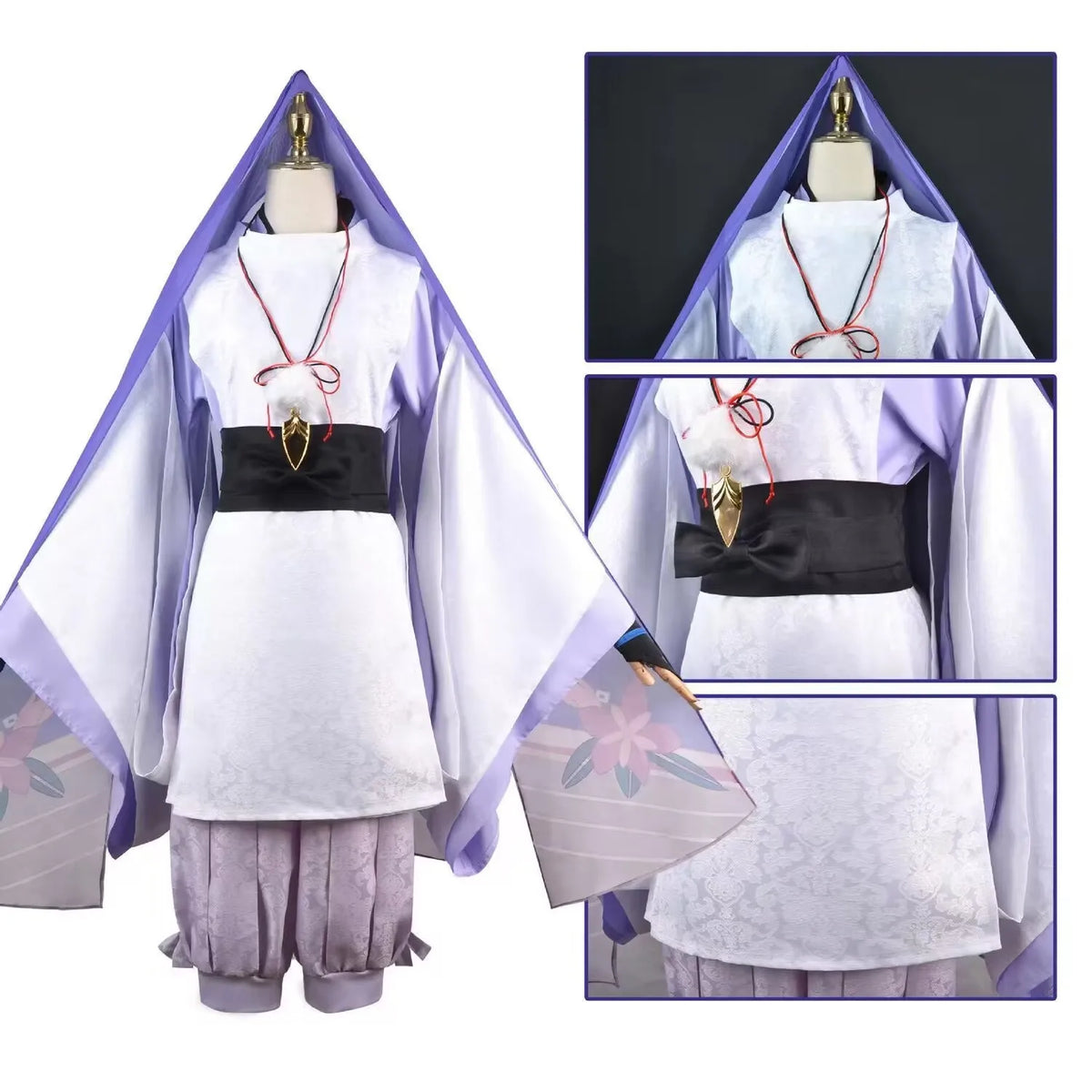 Scaramouche Wanderer Complete Genshin Halloween Costume - product image 3