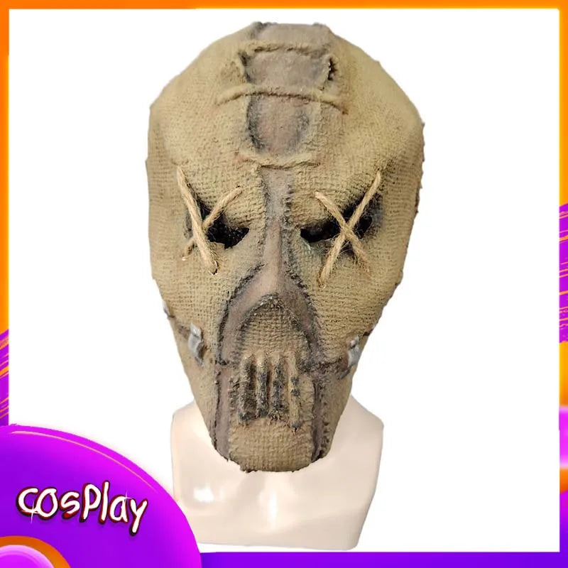 Horror Demon Skull Halloween Killer Mask Costume Scarecrow Evil Skeleton Latex Helmet