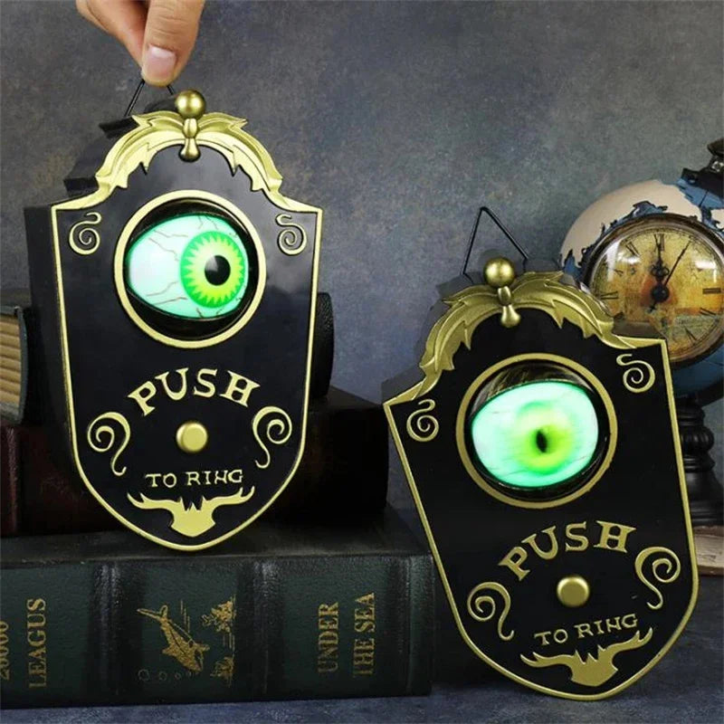 Halloween One Eyed Light-Emitting Doorbell Haunted Decoration Horror Prop Ghost Festival Toy Bar Glow Horror - product image 6