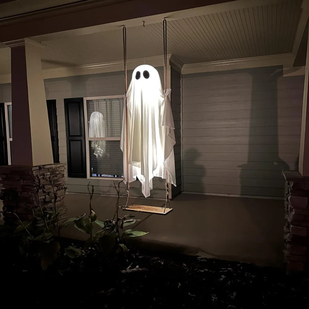 Luminous Halloween Hanging Swing Ghost Remote - controlled Large Yard Flying - product image 5