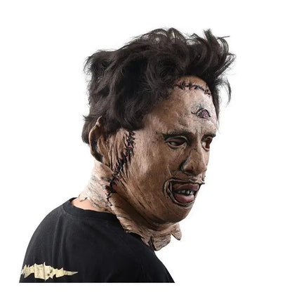 Halloween Horror Party Cosplay Latex Masks Texas Chainsaw Massacre Leatherface Mask Halloween Party - product image 3