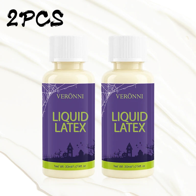 2/3pcs Liquid Latex SFX Makeup Kit Realistic Fake Skin Applicator - Realistic Wound Effects,Non-Toxic Safe - product image 7