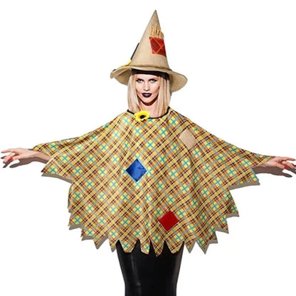 39BB Adult Scarecrow Cloak Women / Men Scarecrow Costume Scarecrow Cloak Costume - View 8