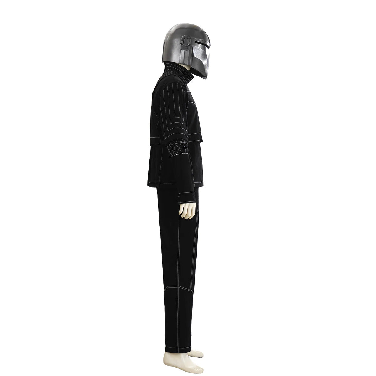 Armored Galaxy Bounty Hunter Vest Pants Cloak Halloween Costume - product image 3