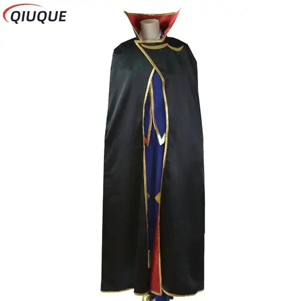 Code Geass Zero Cosplay Costume | Lelouch-Inspired Outfit & Cloak Options