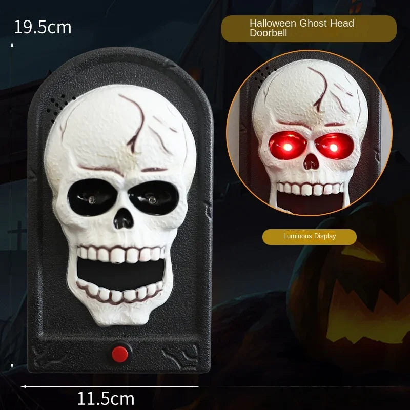 Halloween Doorbell Haunted House Doorbell Scary Halloween Decoration with - product image 5