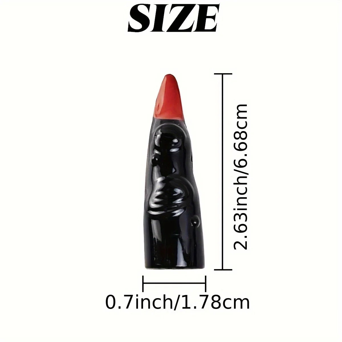 Halloween Witch Finger Prosthetics Witch Finger Cover Halloween Costume Accessories Fake Nail Props Spooky - product image 2