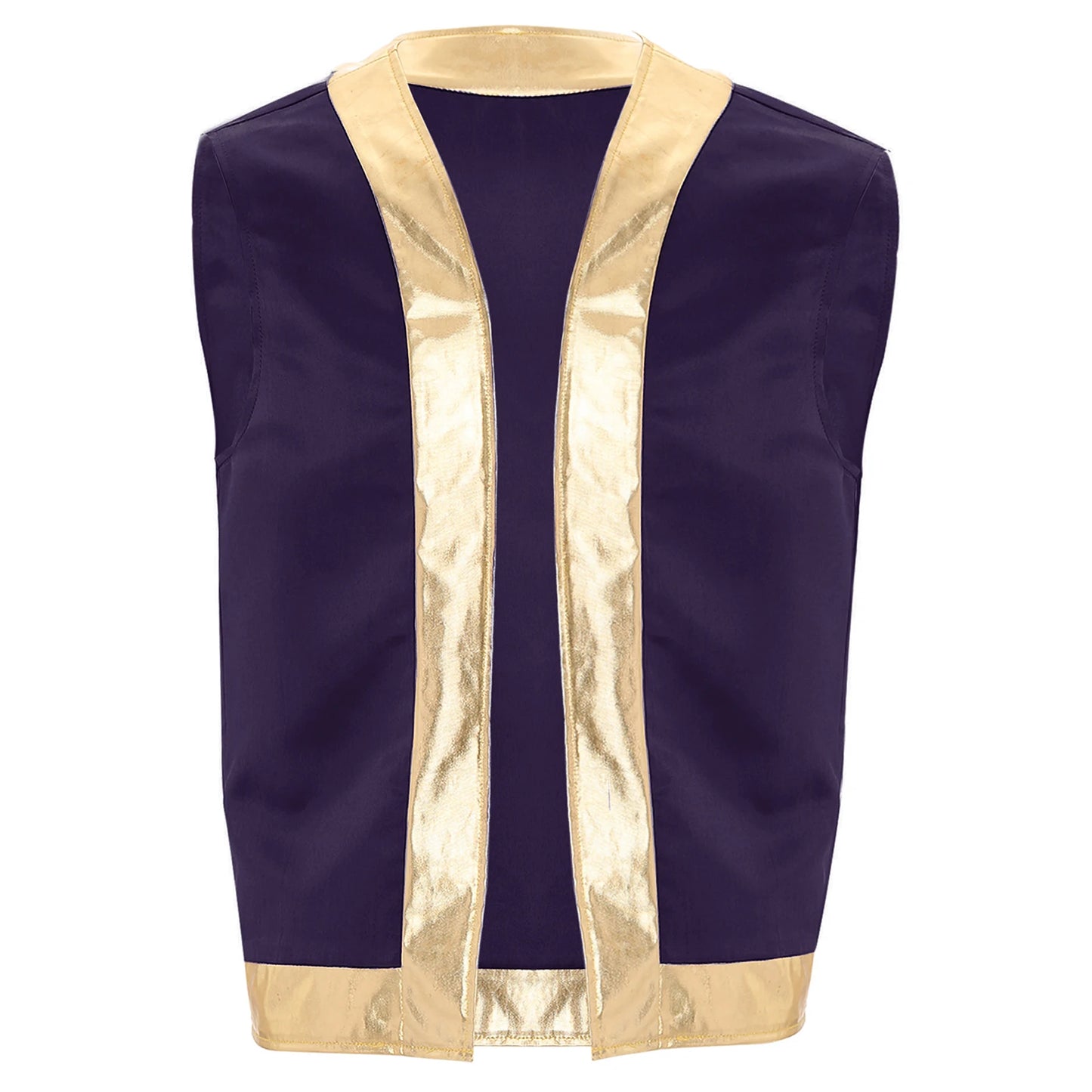 Men's Toad Game Character Open Front Loose Vest Waistcoat Costume - alternate view 12