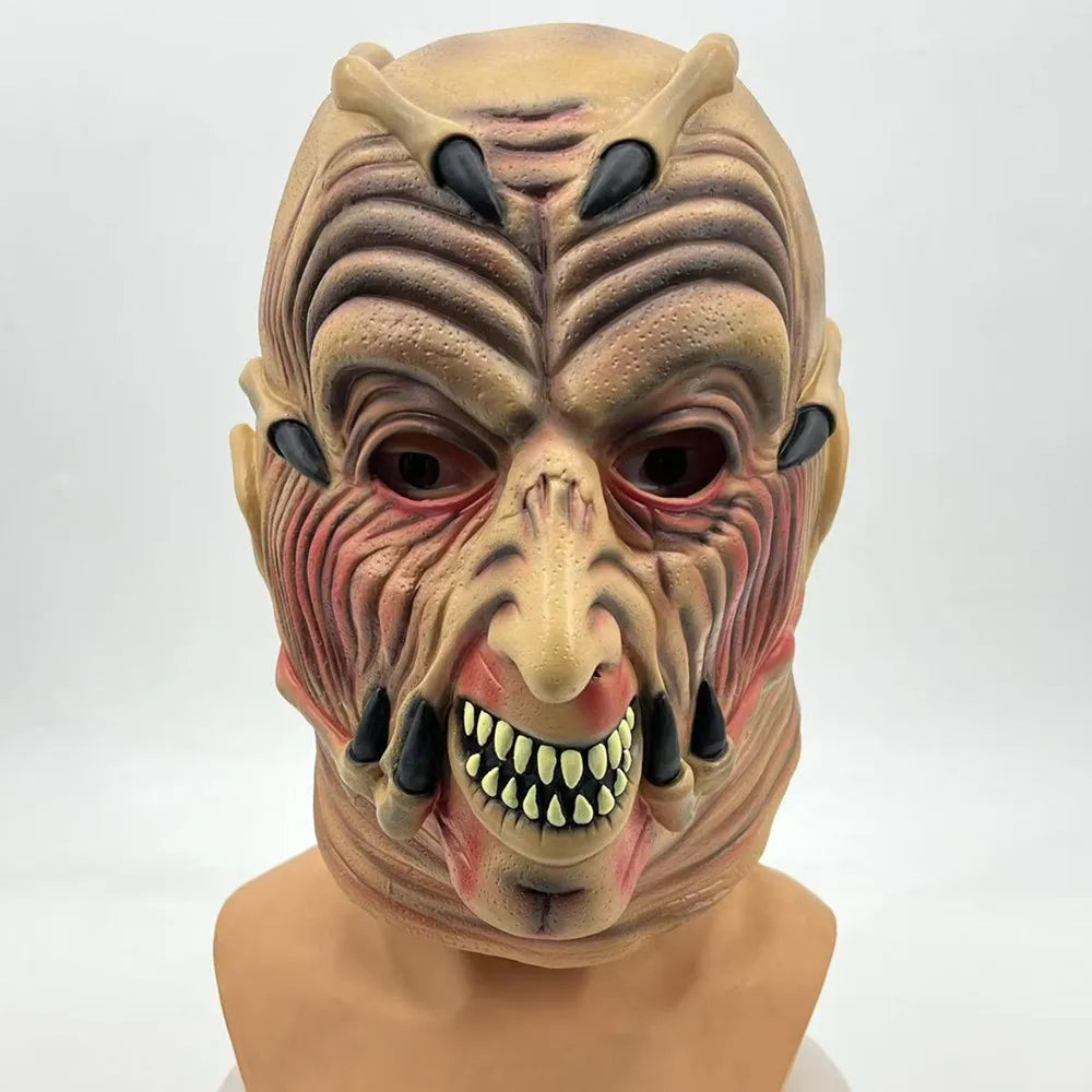 Creepy Mask Halloween Horror Zombie Mask Halloween Costume Props - View 4