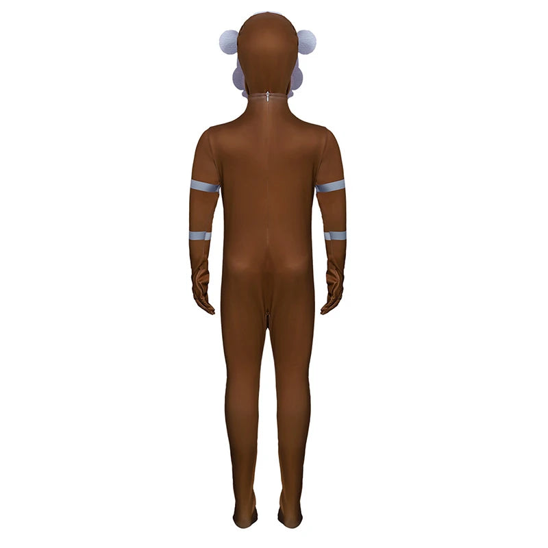 Anime Funny Bear Five Nights Freddyed Jumpsuit Fancy Halloween Costumes For Kids Adult Cosplay Nightmare - product image 6