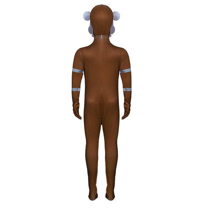 Anime Funny Bear Five Nights Freddyed Jumpsuit Fancy Halloween Costumes For Kids Adult Cosplay Nightmare - product image 6