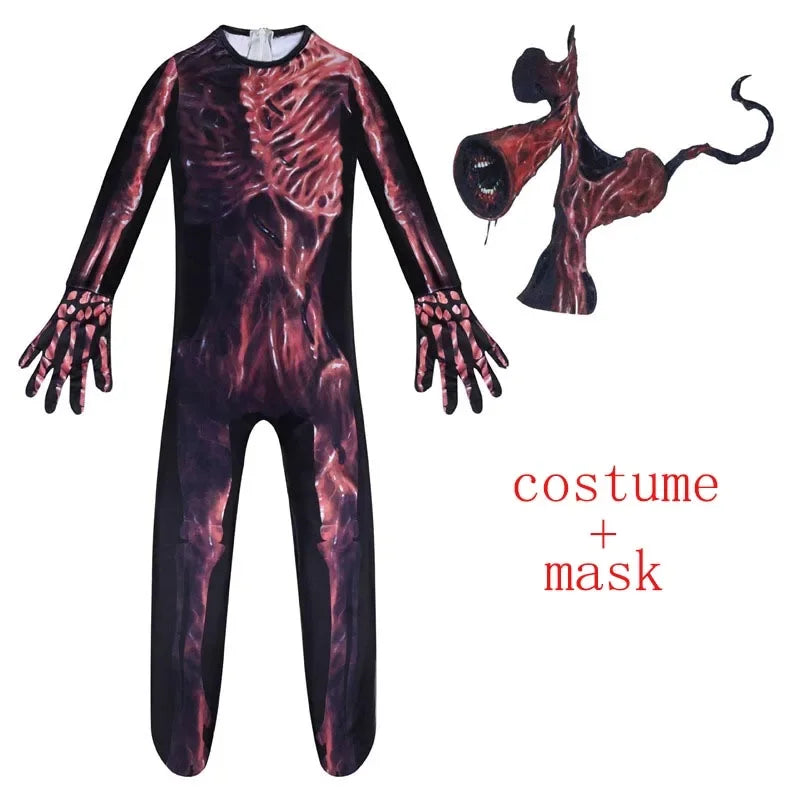 2026 Kids Siren Head Cosplay Costume With Mask Boys' Girls' Funny - view 6