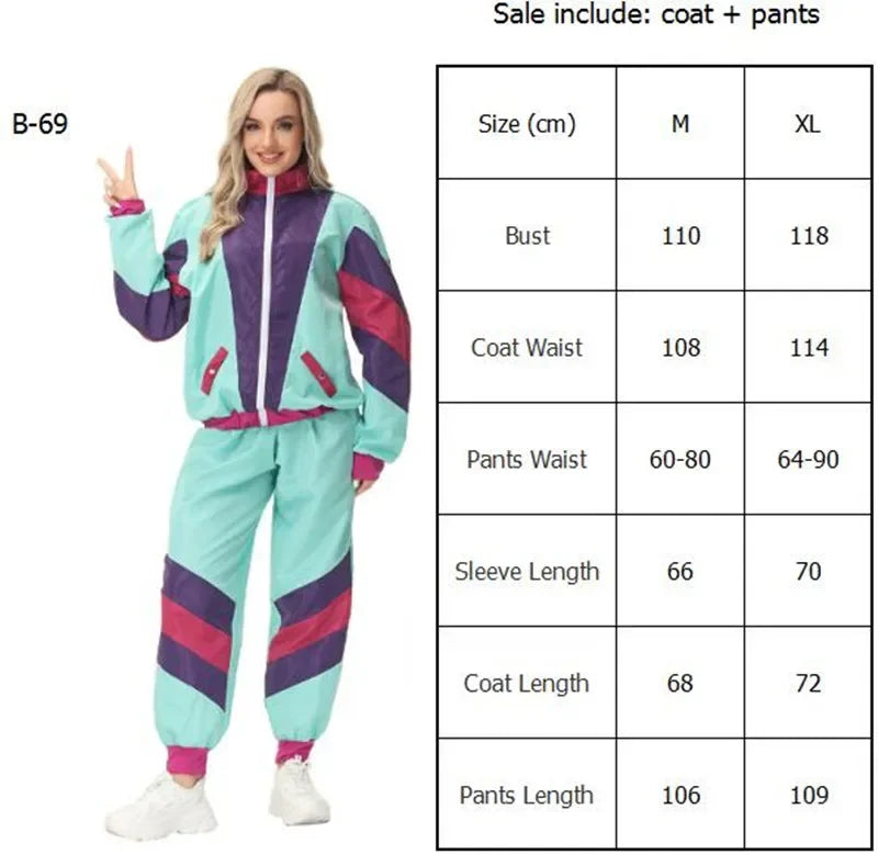 Couples Hippie Costumes for Women Male Vintage 70s 80s Rock Disco Cosplay Outfits Carnival Halloween Party - product image 12