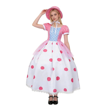 Adult Woody Jessie Cosplay Costume Kids Anime Cosplay Cowboy Bo Peep Buzz Toy Character Halloween Birthday Party Fancy Dress