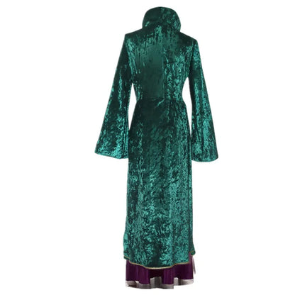 Adult Halloween Hocus Pocus Witch Mary Sarah Winifred Dress Cospaly Vampire Movie - B / L