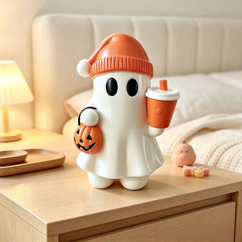 Cute Halloween Ghost Miniature Spooky Desktop Ornament House Decor Creepy - product image 5