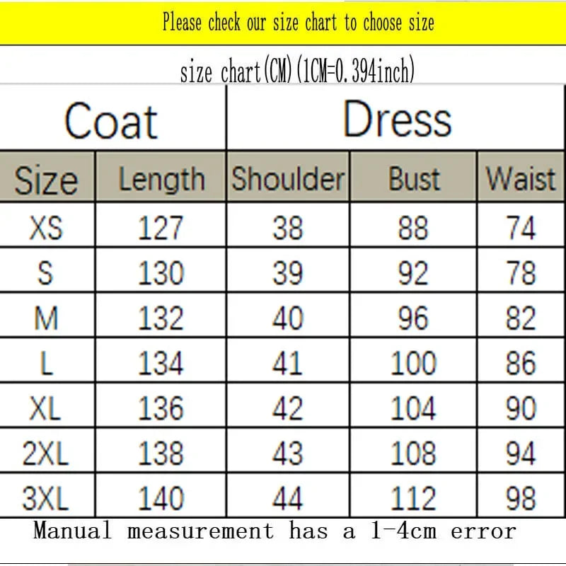 Women's Anime Homchee Trends Cosplay Full Halloween Costume - XXL / costume and wig