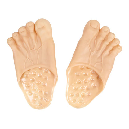OPHIDIAN Halloween Costume Slippers Toe Pranks Big Feet Bare Feet Immortal Props - View 6