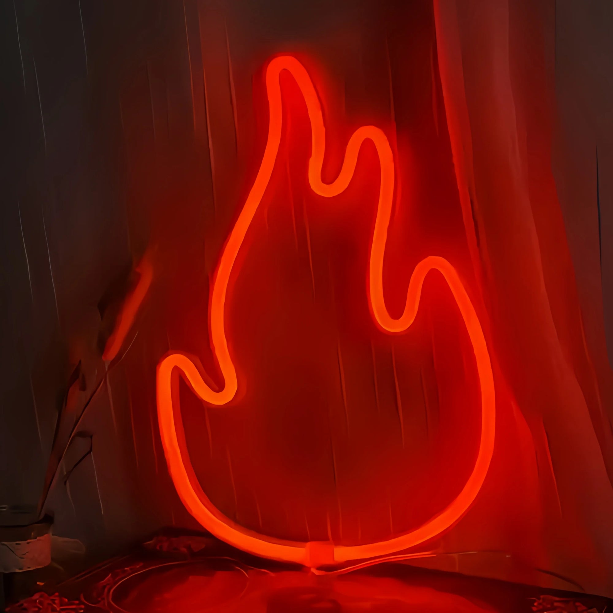 Halloween Bat Spirit LED Neon Wall Decor for Party Gift - Terrifying Atmosphere - USB or Battery Powered - product image 20