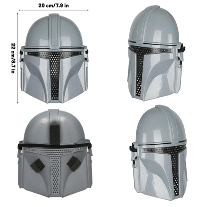 Mandalorian Costume Kids Boys with Mandalorian Helmet Cloak Jumpsuit Costume Outfit for - View 5