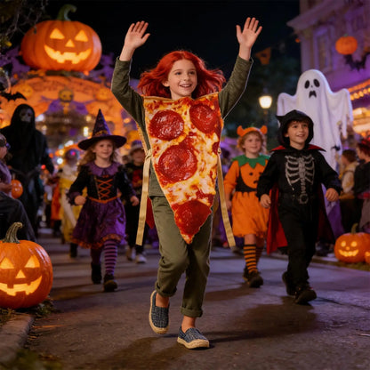 Couples Pizza Realistic Food Costume - alternate view 3