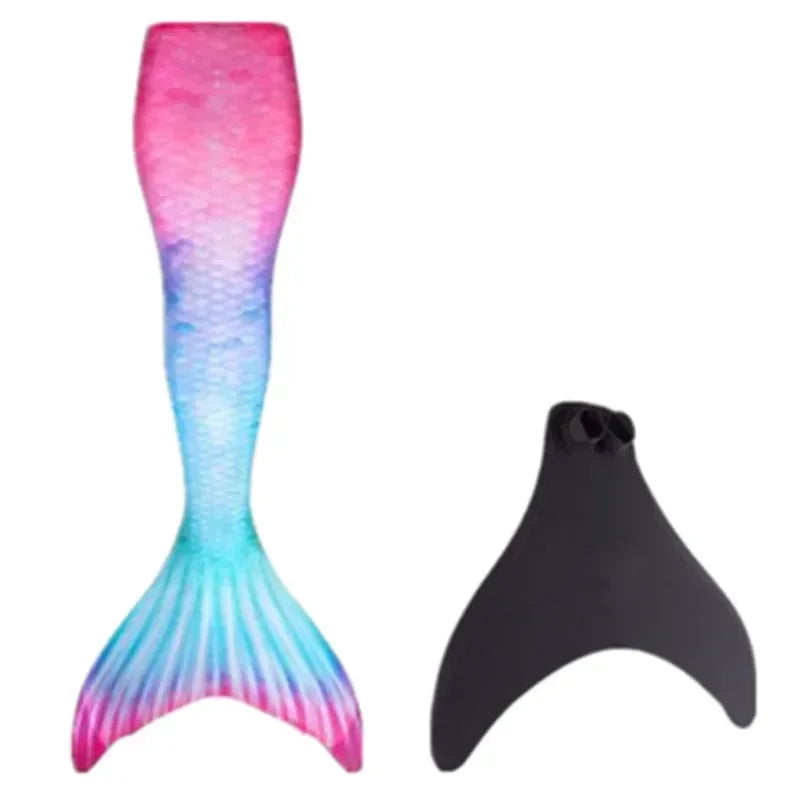 Kids Adult Swimming Mermaid tail Girl Mom Costume Mermaid Costume Children Gift