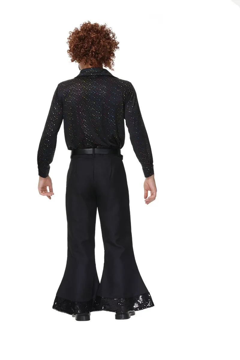 Couples Disco 70's Vintage 80's Hippies Music Costume - alternate view 6
