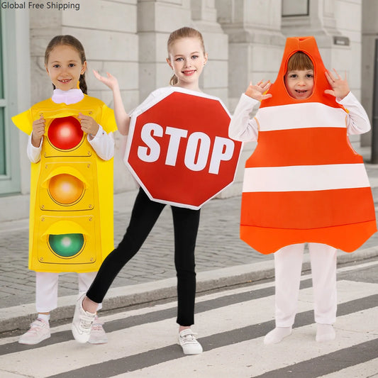 Kids' Kindergarten Road Safety Drills Costume
