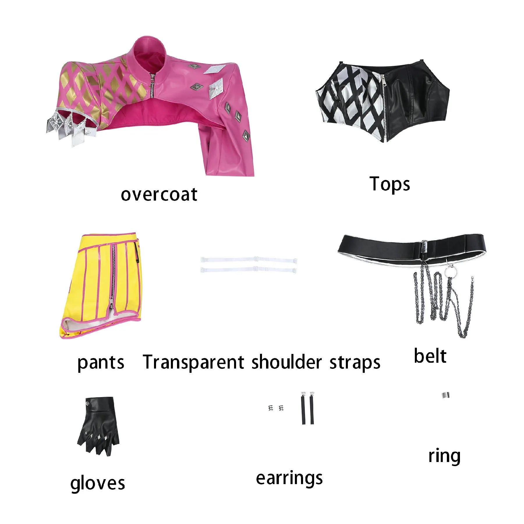 Mina Outfits Costume - alternate view 7