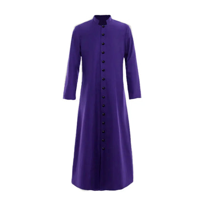 Legend Clergy Robe Cassock with Cincture Medieval Clergyman Vestments Costume - alternate view 10