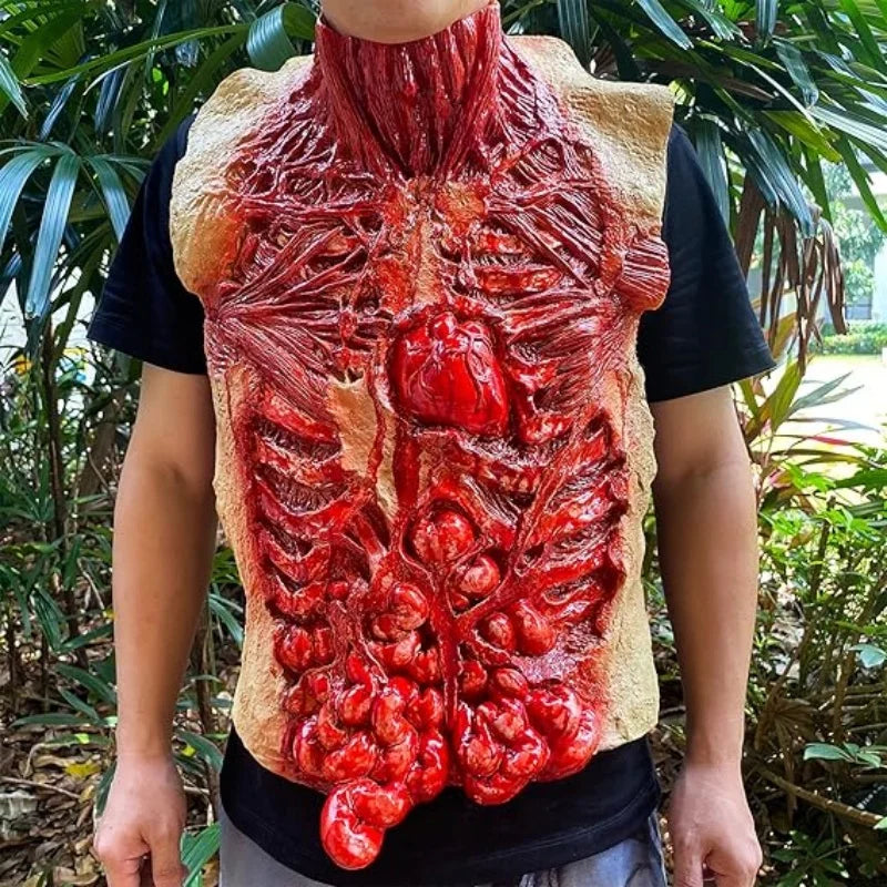 Bloody Zombie Torso Prop or Horror Mask – Halloween