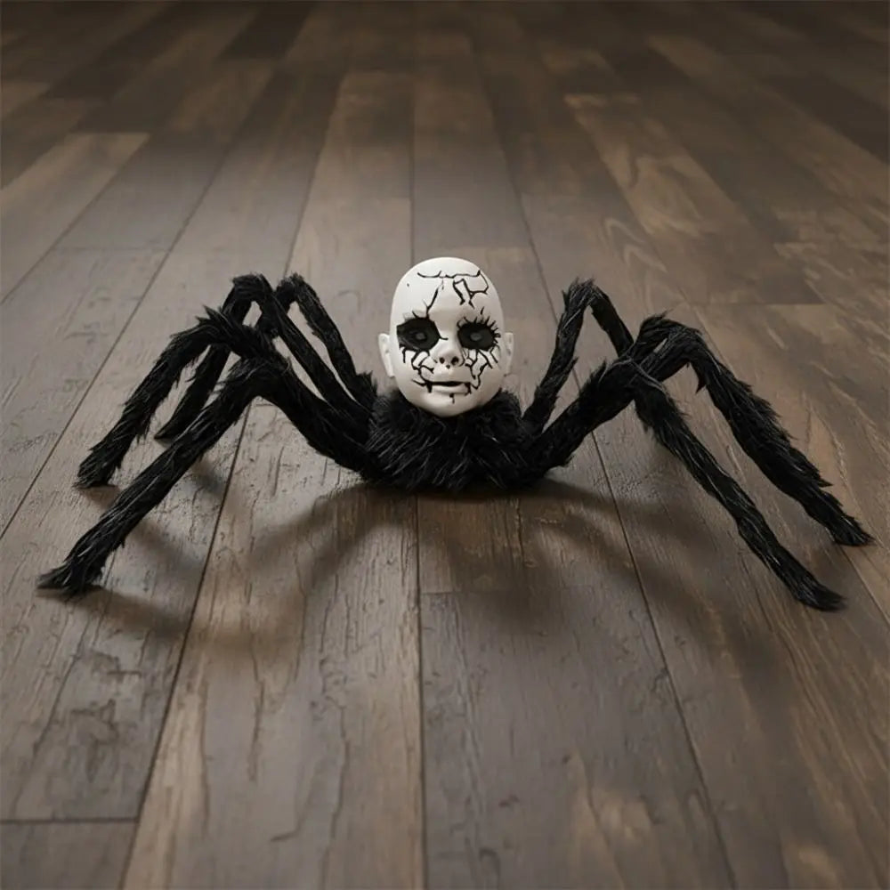 Glowing Eye Halloween Electric Walking Spider Sound Activated Folding Yard - product image 3